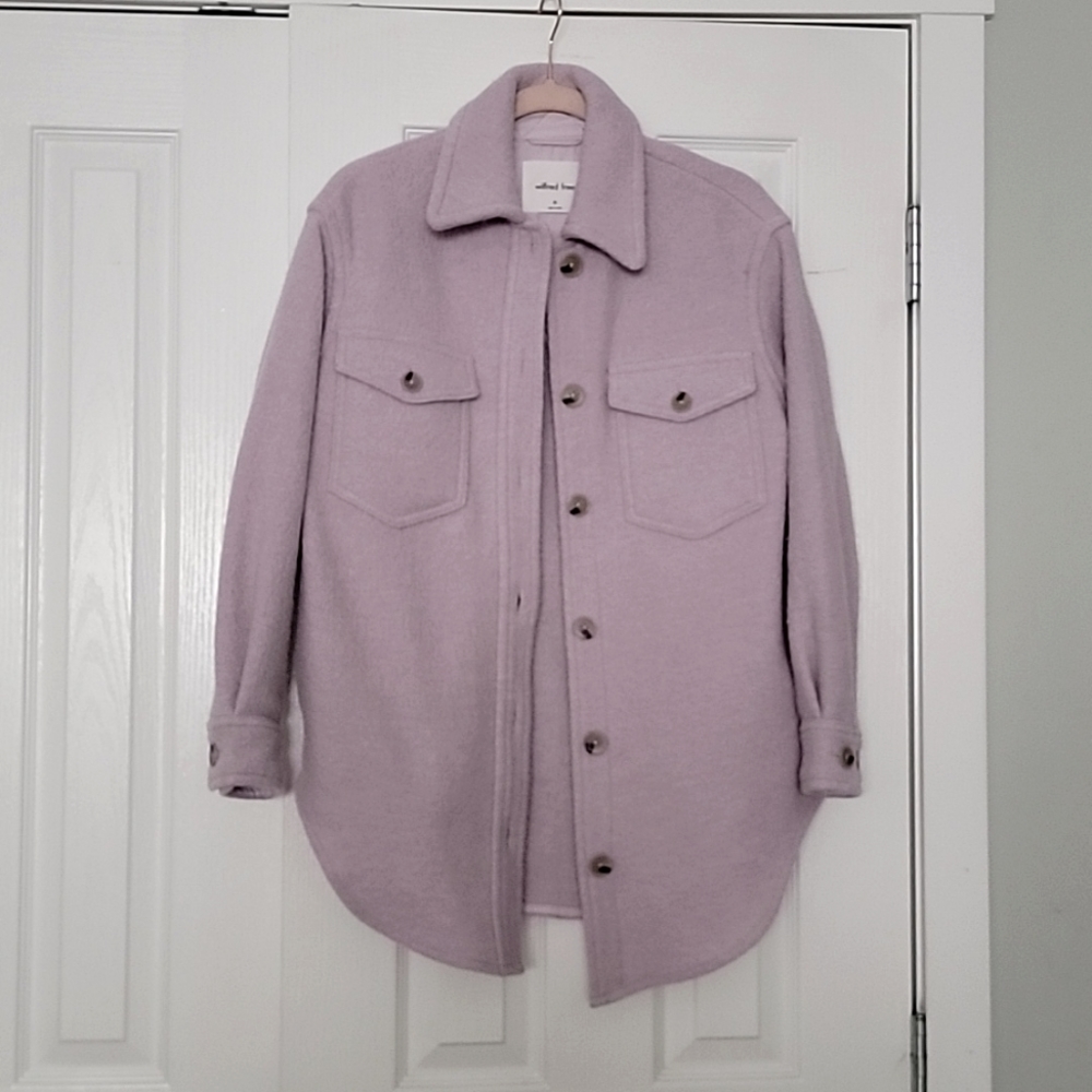 SOLD*** Wilfred Free Ganna Shirt Jacket - Ghost - XS - Picture 3 of 7